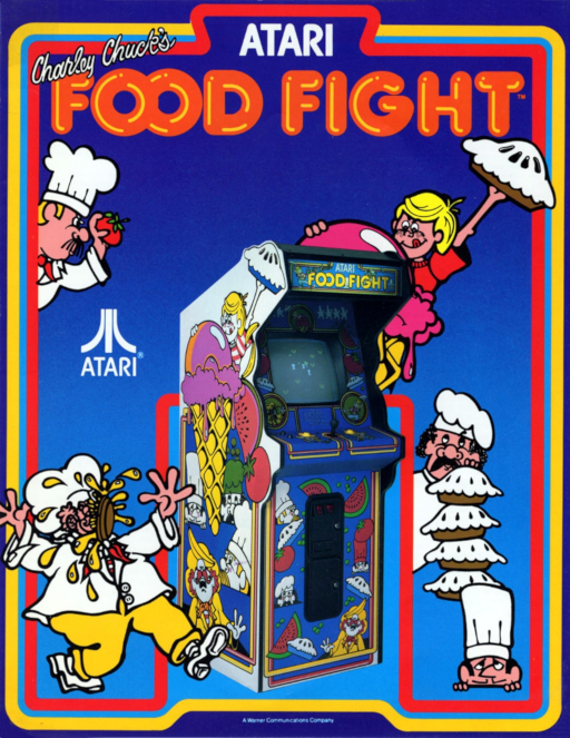 Food Fight (rev 3) Arcade Game Cover